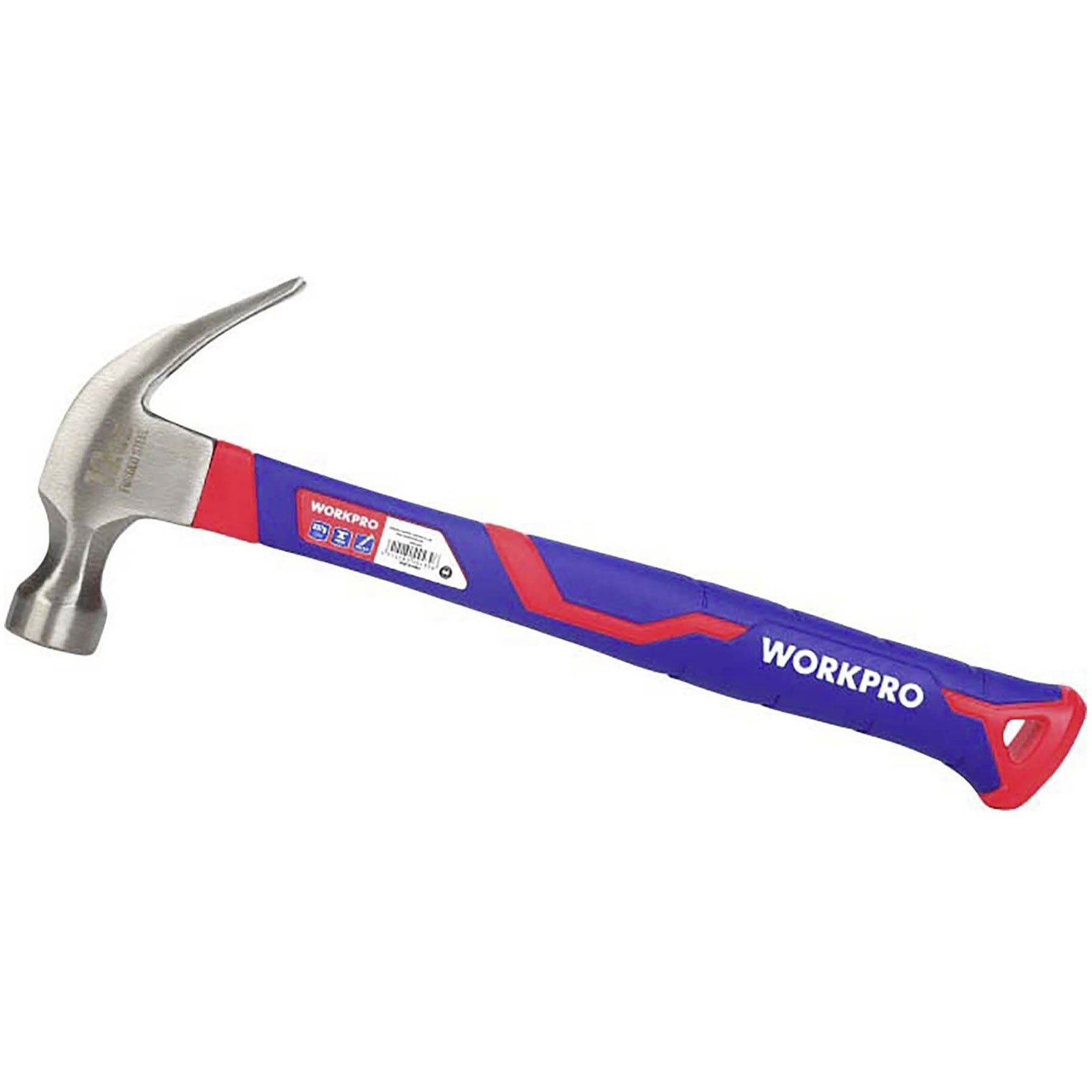 WorkPro Claw Hammer 225g Ergonomic Handle 1 piece