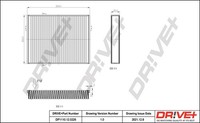 Dr!ve+ Innenraumfilter FüR Ford Kuga II DM2 1.5 Ecoboost 2.0 Tdci 4X4 C-Max