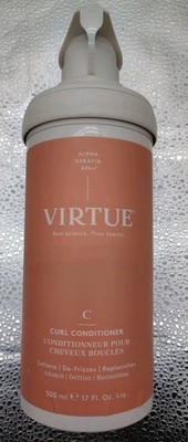 VIRTUE LABS CURL CONDITIONER -  PROFESSIONAL SIZE - 500 ML / 17 FL OZ
