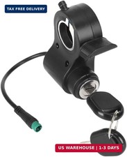 Electric Bike Accelerator Thumb Throttle - Sturdy 5-Pin Locking Repair Part