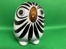 Large Ceramic Owl - Mexico, 1980s 4.5" x 4"  Very good condition
