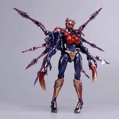 New TransArt BWM-08 Metal BEAST WARS Blackarachnia Action figure 14.5cm