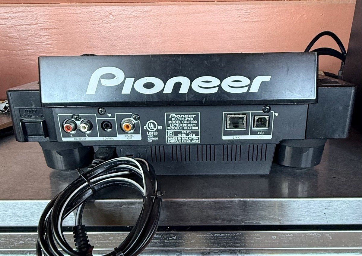 Pioneer CDJ-900 Professional Multi-Player Turntable - Black for