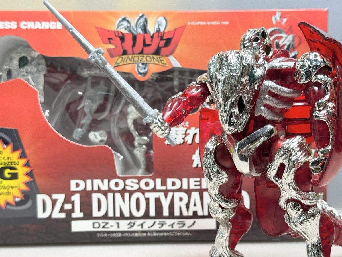Dinozone Dinozaurs Dinosoldier DZ-1 DINOTYRANNO Action