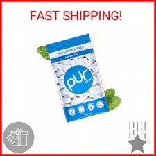 PUR Gum  Aspartame Free Chewing Gum  100 Xylitol  Natural Peppermint Flavore