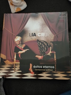 Celia Cruz 2LP Vinyl Centennial Éxitos Eternos Cherry Marble Target Exclusive