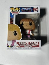 Funko POP! Figura de vinilo Masters of the Universe PRINCE ADAM #992 con protector