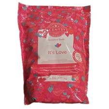 2 Lb Scentsy It's Love Bath Soak Himalayan  Epsom Salts Tangerine Raspberry