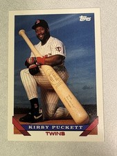 1993 Topps Kirby Puckett Twins 200 Birth Year Error HOLY GRAIL GEM MINT Card