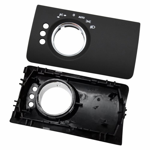 Cubierta de interruptor de control de faros de 3 orificios negra para Mercedes-Benz X164 W164 ML GL - Imagen 4 de 7