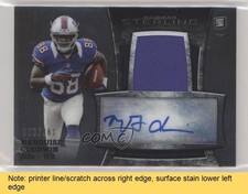 2013 Bowman Sterling Rookie Relics /361 Marquise Goodwin #BSAR-MGO Auto READ gp1