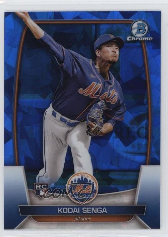 2023 Bowman Chrome Sapphire Edition Kodai Senga #77 11oh