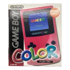 Nintendo CGB-001 Game Boy Color Red Console Excellent JAPAN