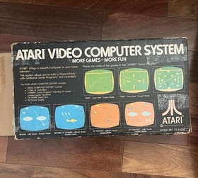 Atari CX-2600A Video Computer System Console with Controllers & Original Box ✅