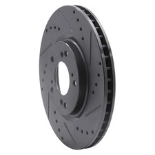 For Honda S2000 00-09 Brake Rotor eLINE Drilled & Slotted 1-Piece Front
