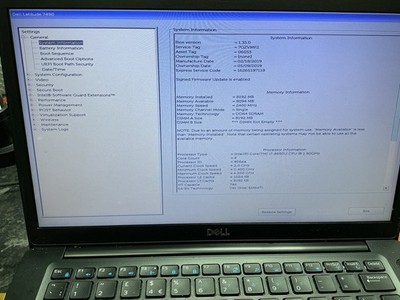 Dell Latitude 7490 i7-8650U FHD Laptop Windows