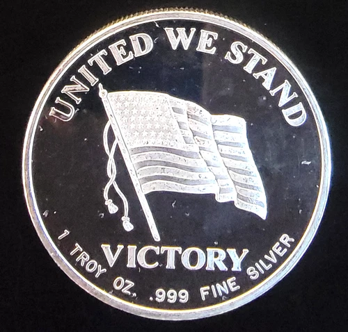 Great Seal United States USA Victory United Stand Bullion-0.999 Silver 1 Oz Coin