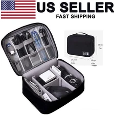 Travel Cable Organizer Bag Electronic USB Accessories Storage Charger Drive Case