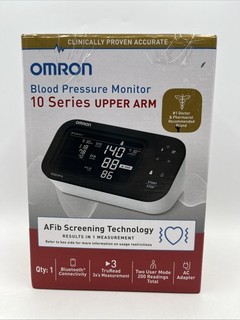 OMRON 10 Series AFib Screening Upper Arm Blood Pressure Monitor