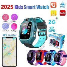Kids Smart Watch SOS GPS Location Sim Card Call Child Smart Camera Waterproof
