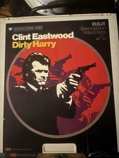 Warner Home Video Dirty Harry CED SelectaVision VideoDisc Clint Eastwood