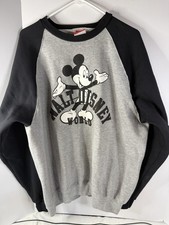 Vintage Mickey Inc. Walt Disney World Raglan Crewneck Graphic Sweatshirt
