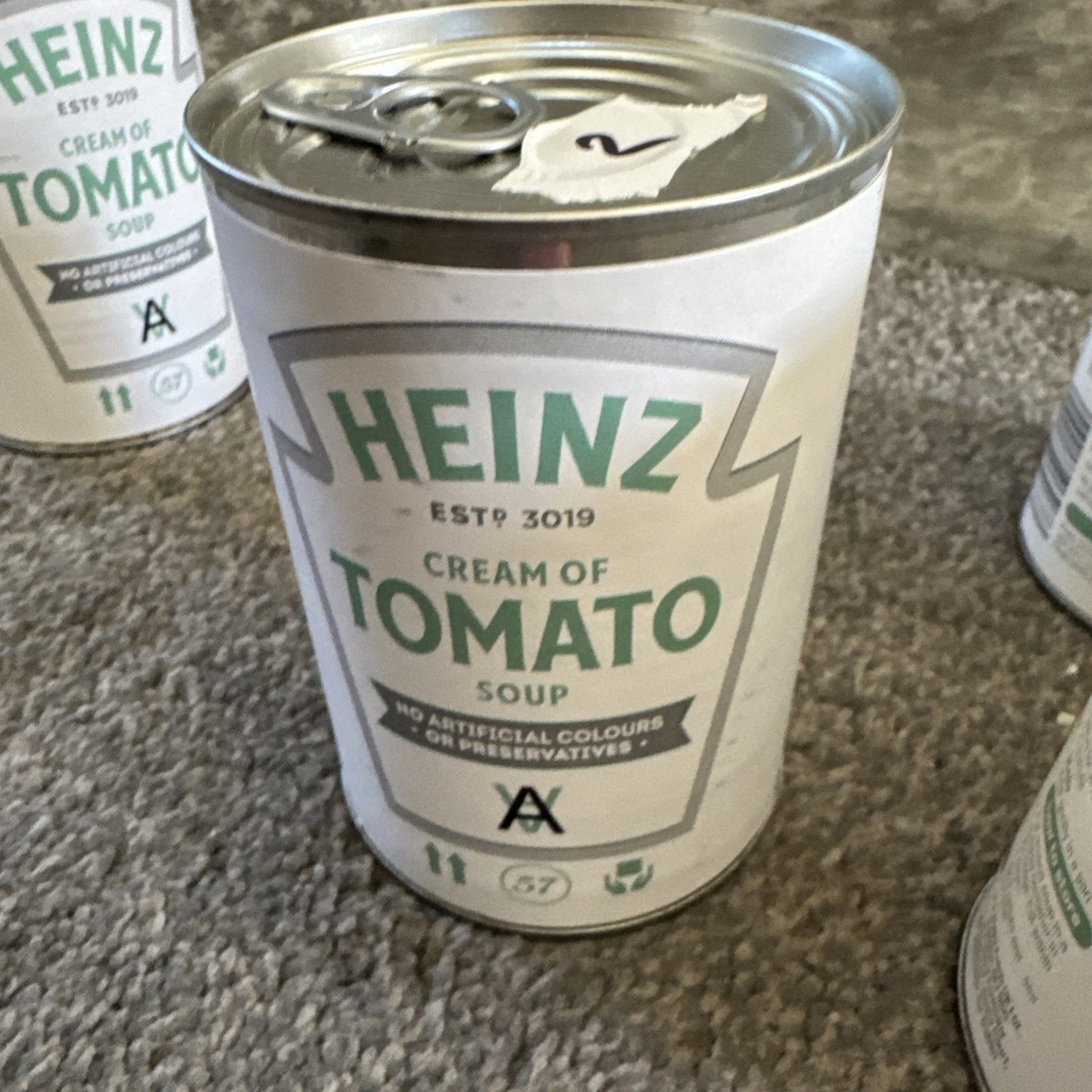 5 x Daniel Arsham HEINZ Tomato Soup, Selfridges Rare Limited