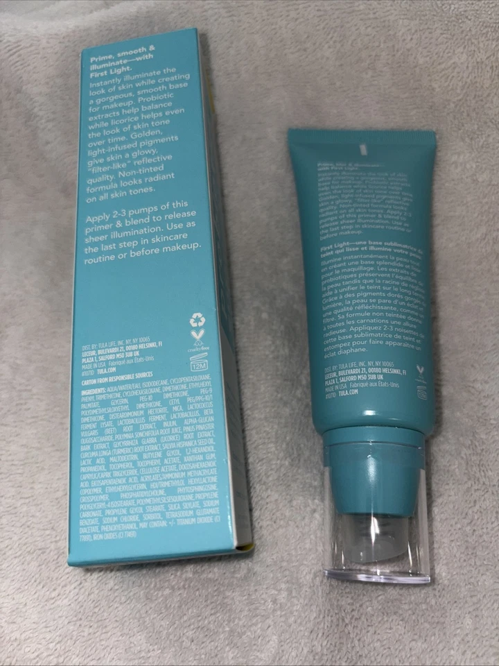 TULA SKINCARE Filter Primer Luminizing & Moisturizing Primer First Light 2.02 Fl - Image 3 of 4