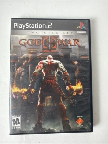 God of War ll  Sony PlayStation 2 PS2 Game Black Label w/ Manual Complete CIB