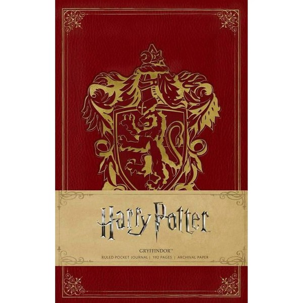 Harry Potter Gryffindor GefüHrtes Pocket Journal Hardcover Von Insight Editions-image