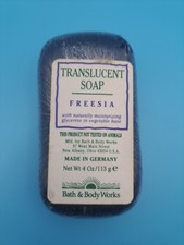 Vintage Bath & Body Works Original Freesia Translucent Soap New Sealed HTF!
