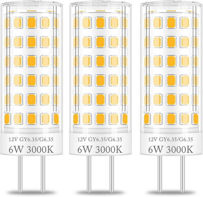 ZHENMING GY6.35 Led 12V Ersatz GY6.35 Halogen 50W 60W Warmweiß Bi Pin Sockel 6W 