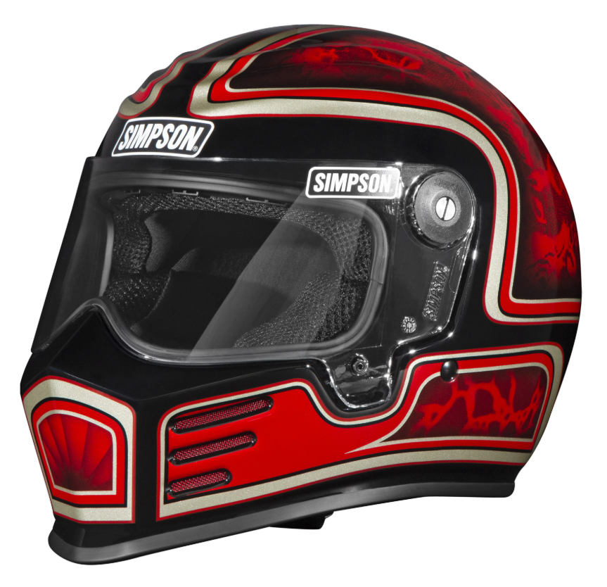 <最終価格>Simpson bandit Outlaw バイク用ヘルメット SIMPSON MOTORCYCLE OUTLAW BANDIT 3 HELMET - Schultz Designs 2026