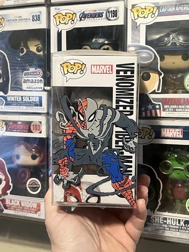 Funko Pop! Vinyl: Marvel - Venomized Spider-Man - custom art  (Exclusive) #598