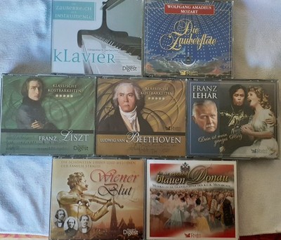 KLASSIK PAKET - 7 x READER'S DIGEST KLASSIK  (insgesamt 26 CDs)  KONVOLUT