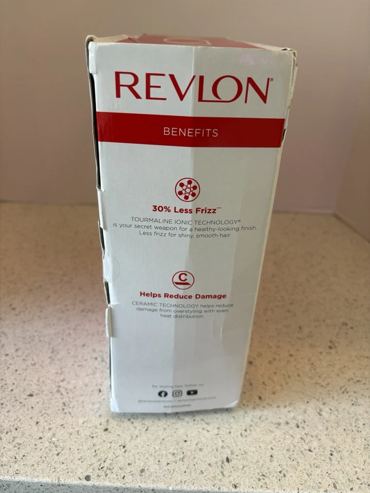 PINK REVLON One-Step Volumizer Mejorado 1.0 Secador de Pelo y CEPILLO DE AIRE Nuevo En Caja Foto 4 de 4