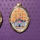 Disney Pin World & Disneyland Castle Window Resort Pins 2 HTF rare Beautiful — photo 7
