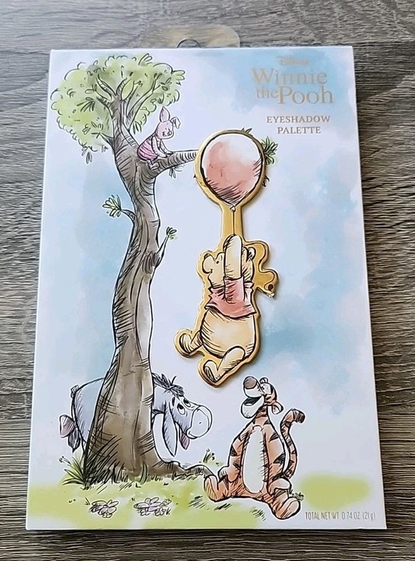 New Disney - Winnie The Pooh & Friends - 12 Color Eyeshadow Palette With Mirror