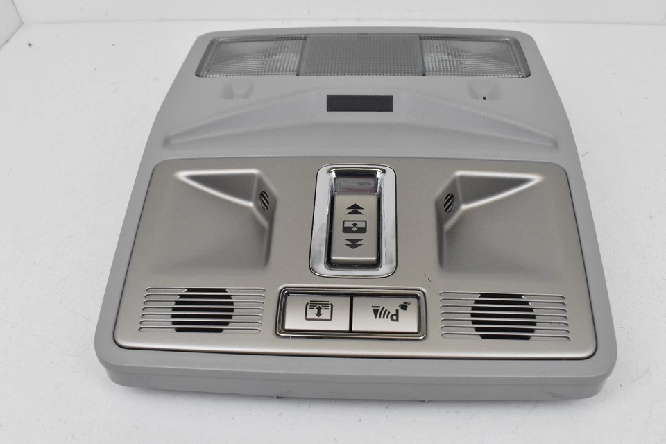 Jaguar XF 2009-2015 techo superior cúpula mapa luz lámpara techo corredizo gris OEM Foto 3 de 4