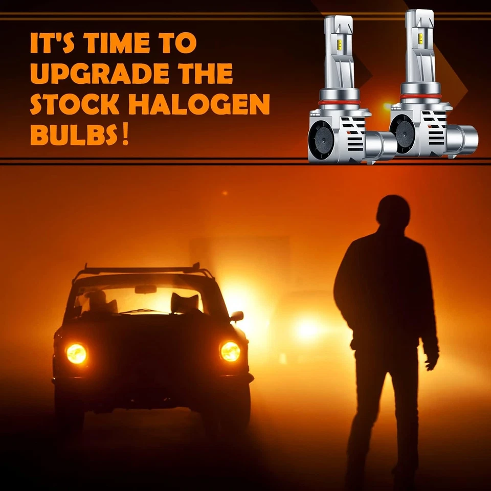 Kit de lâmpadas de faróis LED 9005 HB3 feixe baixo para Kia Forte 2019 2020 EX LX - Imagem 4 de 4