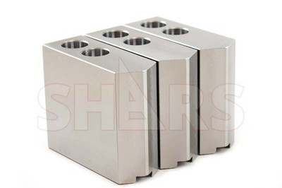 5'' 2.755'' HT Kitagawa B205 Soft Steel Pointed CNC Lathe Chuck Jaw Set S