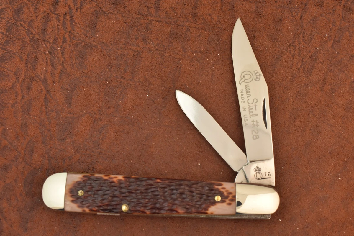Queen Brown Collectible Folding Knives 2 Blades for sale | eBay