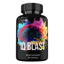 IQ Blast Pro Capsules, IQBlast Pro All Natural Brain & Cognitive pills (1 Pack)