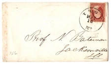 #11 on cover with Troy MO circle postmark
