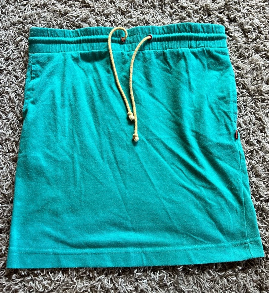 ESPRIT Vtg 90s Girl's Green Skirt & Red Hood T Shirt Outfit Size 11 Vintage Foto 2 de 4