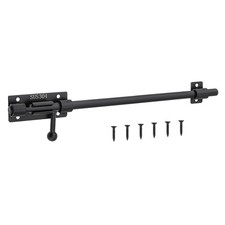 Slide Bolt Gate Latch, 12 Inch 304 Stainless Steel Barrel Bolt Latch with 8 m...