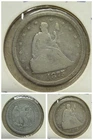 🔥 1875-S 20 Cent Piece Seated Liberty G Details Cleaned