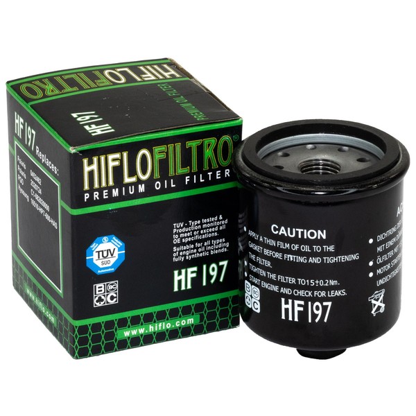 ÖLfilter Hiflo HF197 FüR Benelli Zen Zero Hyosung MS3 Keeway PGO T-Rex-image