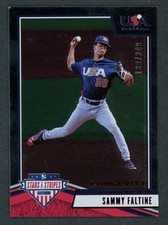 2019 Panini Stars & Stripes Sammy Faltine Longevity Ruby /249 #37 Reds
