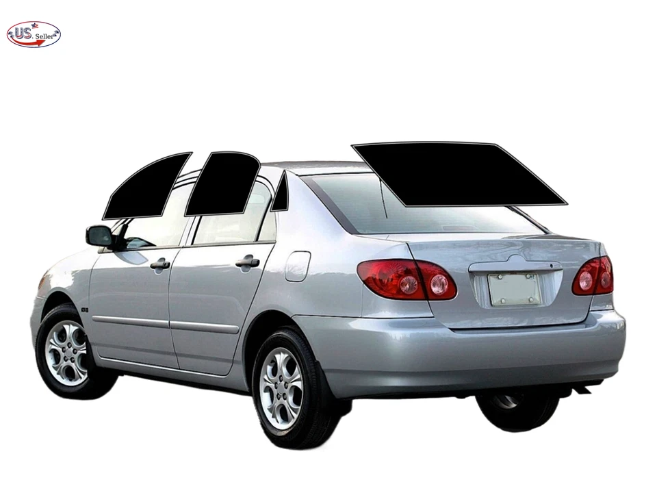 Computerized Custom PreCut 2Ply Window Tint Film Kit For Toyota Corolla Sedan — 第 4/4 张图片